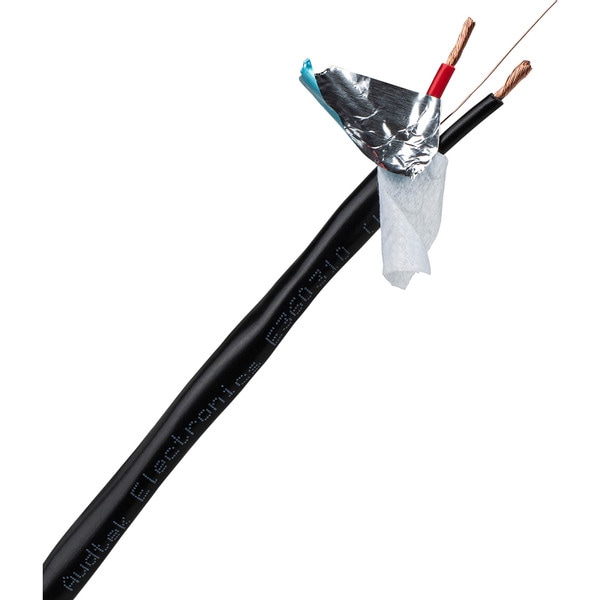 Main product image for Audtek SBC14-100 100 ft. 14/2 AWG OFC Shielded Direct Burial Speaker & Lighting Wire UL/CL3 Rated Black100-477